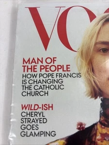 Sealed Vogue Fashion Magazine August 2018 Special Pope Francis Article Saoirse - Imagen 1 de 7