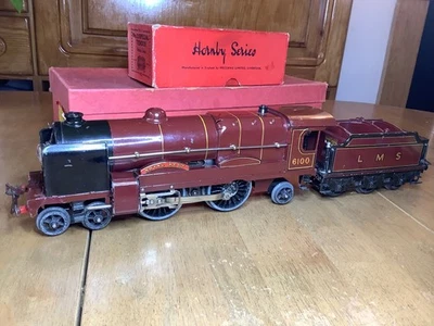 Hornby O Gauge 3E 20 Volt Electric LMS 4-4-2 Loco 6100 Royal Scot - Image 1 of 4