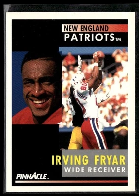 1991 Pinnacle Irving Fryar New England Patriots #87 - Image 1 of 2