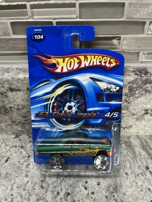 Chevy Impala Bling Donk Green Impala 63 Hot Wheels Foto 1 de 4