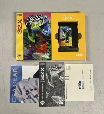 Kolibri Sega Genesis 32X CIB Complete Game Box, Game & Manual Tested Authentic - Image 1 of 3