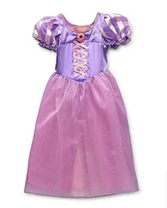 Disney Collection Rapunzel Roleplay Girls Dress Up Costume Size 7-8 - Picture 1 of 4
