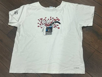 Vintage Kliban Cat Crazy Heart Shirt XXL Hawaii Golf Double Sided Cat Minners - Image 1 of 4