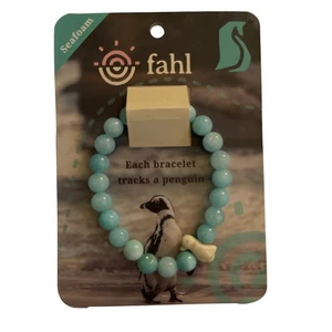 Fahlo Tier Tracking Armband Pinguin, neu, Farbe: Seafoam - Bild 1 von 2