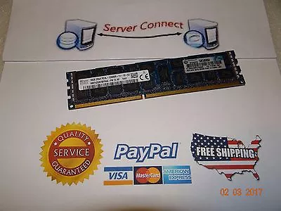 -- new bulk-- HP 16GB 713985-b21  PC3-12800 1600MHz 2RX4 715284-001 713756-081  - Image 1 of 2
