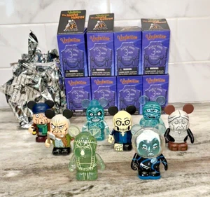 NIB Disney Vinylmation HAUNTED MANSION 2 Complete Set 3" Boxes Foils Leota Chase - Picture 1 of 20