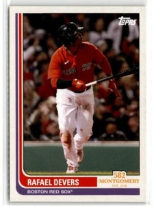 2022 Topps 582 Montgomery Club Set 3 Rafael Devers #19 Boston Red Sox - Picture 1 of 2