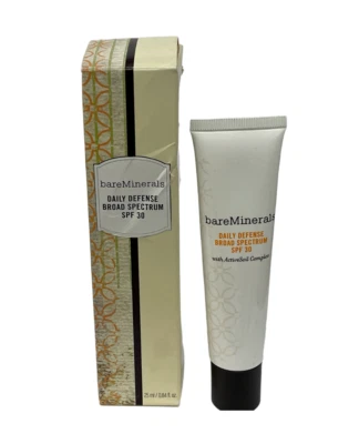 *BareMinerals Daily Defense Amplio Espectro SPF30 (25 ml/0,84 oz) Nuevo; Como se ve en la foto Foto 1 de 2