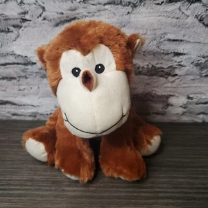 A & A Global Industries 10 in. Stuffed Animal Plush Brown Monkey w/ Cute Ears - Picture 1 of 7