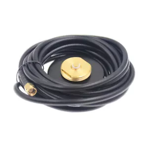 Portable Two Way CB Mobile Radio Antenna Aerial NMO Mount SMA-M Magnetic Base - Picture 1 of 9