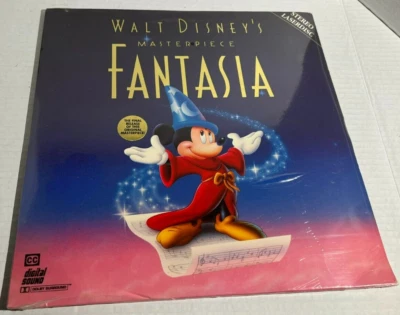 Walt Disney's Masterpiece Fantasia Stereo Laserdisc Final Release *NEW/SEALED* - Image 1 of 4