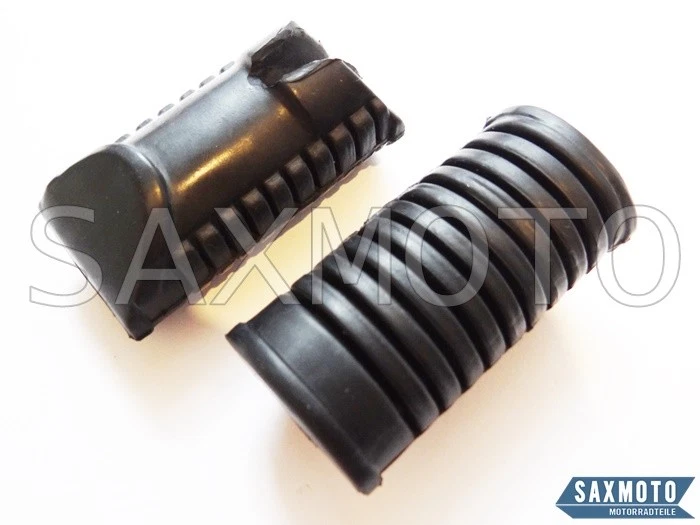 Reposapiés de goma delanteros SUZUKI GT550 GT750 Front Footrest Rubbers Foto 1 de 1