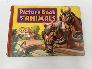 Picture book of Animals Sandle Brothers Ltd London ECI no1430 1970's Children's - Foto 1 di 6