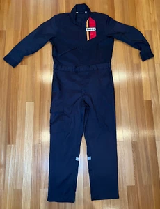 Vintage ENEOS Japan Mechaniker Tsunagi Anzug Wartung Tankstelle Overall Gr. M - Bild 1 von 9