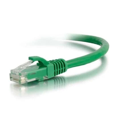 C2G 00412 6ft Cat5e Snagless Unshielded (UTP) Network Patch Cable - Green - Image 1 of 2