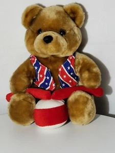 Plush 13" Drummer Bear - Picture 1 of 1