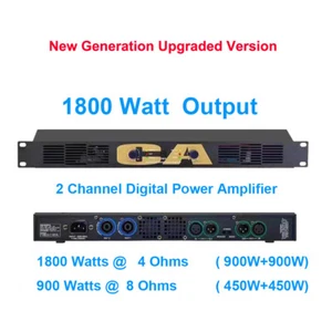 Amplificador de potencia digital MiCWL CA450 450W x 2 altavoz de unidad de salida 1800 vatios pico - Imagen 1 de 3
