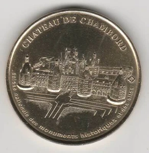 A 2005 TOKEN MEDAILLE MONNAIE DE PARIS -- 41 250 N°1 CHÂTEAU DE CHAMBORD CNMHS - Bild 1 von 2