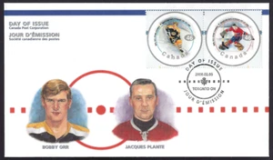 🍁Canada    #1838 ef    "NHL All Stars"     Brand New 2000 First Day Cover - Picture 1 of 2