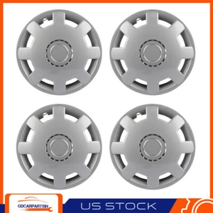 14" Set of 4 Wheel Covers Hub Caps Rim Skins Hubcaps Snap On Fits R14 Tire & Rim - Picture 1 of 9