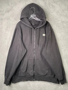 The North Face Hoodie Mens 2XL Black Fleece Full Zip Long Sleeve Outdoors - Picture 1 of 12