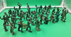 46 PIEZAS Plástico Verde Ejército Hombres Striker Force 1 - Imagen 1 de 1