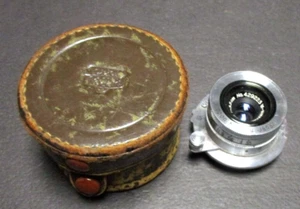 Nikon W-Nikkor C 35 mm 3,5 cm f/3.5 obiettivo 35 mm L39 attacco a vite nuovo di zecca meno custodia - Foto 1 di 6