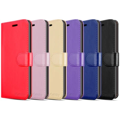 For Motorola Moto G10 Phone Case Leather Wallet Flip Folio Stand View Cover - Image 1 of 4