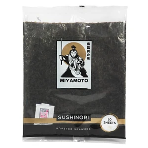 Miyamoto Sushinori Algenblätter für Sushi 25g Sushi Nori Blätter Seetang Blätter - Bild 1 von 1