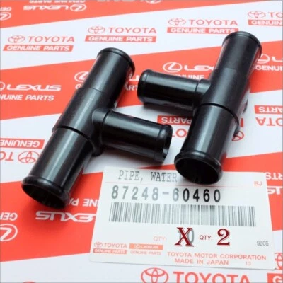 TUBOS DE SALIDA MANGUERA CALENTADOR TOYOTA LX450 LX470 SEQUOYA SIENNA 87248-60460 - 2 PIEZAS. Foto 1 de 4