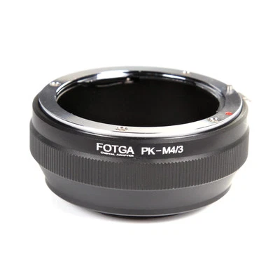 FOTGA Adaptador para lente Pentax PK a Micro 4/3 M4/3 para GH2 GH3 GF3 GF5 GF8 E-PM1 E-PM2