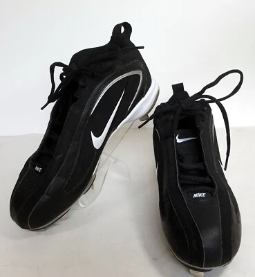 Nike Air Metal Cleats Low Athletic Shoes Men's Size 9.5 Sports Baseball - Image 1 of 4