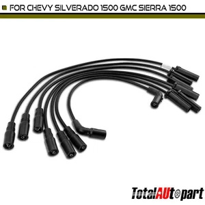 7x Spark Plug Wire Set for Chevrolet Silverado 1500 99-01 GMC Sierra 1500 4.3L - Picture 1 of 8