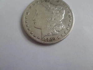 Low Mintage G/VG Morgan Dollars 1886-S Coin in circulated condition! - Picture 1 of 3