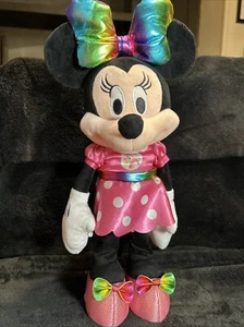 Peluche pupazzo pattinaggio Disney 15" Minnie Mouse - Foto 1 di 7