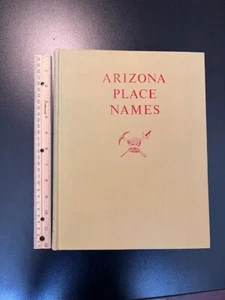 "Will C. Barnes Arizona Place Names" HUGE History Book Hardcover 1970 NICE! - Picture 1 of 5