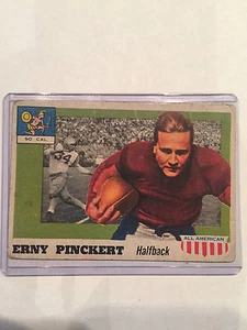 1955 Topps - All American #4 Erny Pinckert - Picture 1 of 2
