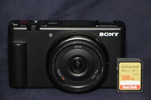 Sony ZV-1F 20.1MP 4K f/2 Vlogging Digital Camera - Black - Picture 1 of 9