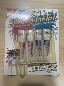 Vintage 1987 BUDDY L Motorized Sprat-a-tat-tat Rare 4 Pack Refills - Picture 1 of 2