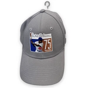 Jackie Robinson Hat Mens Strapback Gray New Era 9FORTY 7th Anniversary Cap Lids - Picture 1 of 8