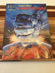 Judas Priest Ram It Down Guitar Tab Sheet Music Book - Picture 1 of 8