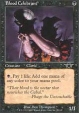 Legions Blood Celebrant - Foil x1 Moderate Play, English Magic Mtg M:tG