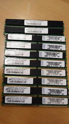 MT72HVQ51272PY-53ED1 Micrones 4GB PC2-4200 DDR2-533MHz ECC Registrado Lote de 10 Foto 1 de 2