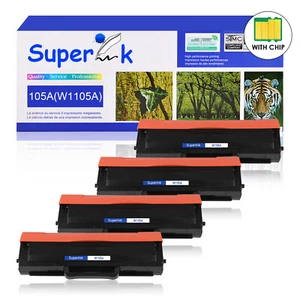 4PK Czarny toner W1105A do HP 1105A LaserJet MFP 137fnw 107a 107r 107w 35a 35w - Zdjęcie 1 z 24