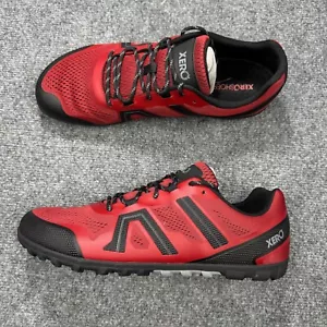 NEU Xero Schuhe Herren 13 rot schwarz Mesa Trail II Stollensohle natürliche Passform - Bild 1 von 18