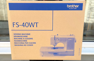 BROTHER FS40WT FREE MOTION COMPUTERISED EMBROIDERY & QUILT SEWING MACHINE *BNIB*