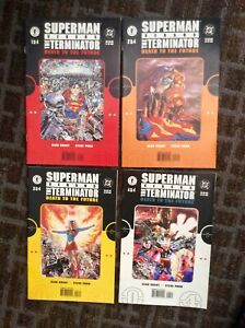 Superman vs Terminator complete 4 issue mini series by DC & Dark Horse 
