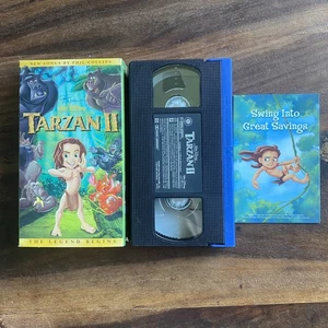 Disney Tarzan II 2 The Legend Begins (VHS Tape, 2005) - Picture 1 of 4