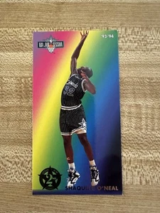 1993-94 Fleer NBA Jam Session Basketball Shaquille O’Neal Card 7 Orlando Magic - Picture 1 of 4