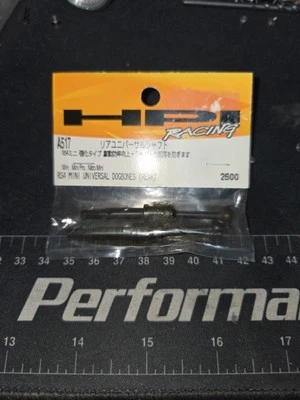HPI A517 Vintage NITRO MINI RS4 PRO  Universal Dogbones (REAR)  RARE PART - Image 1 of 2